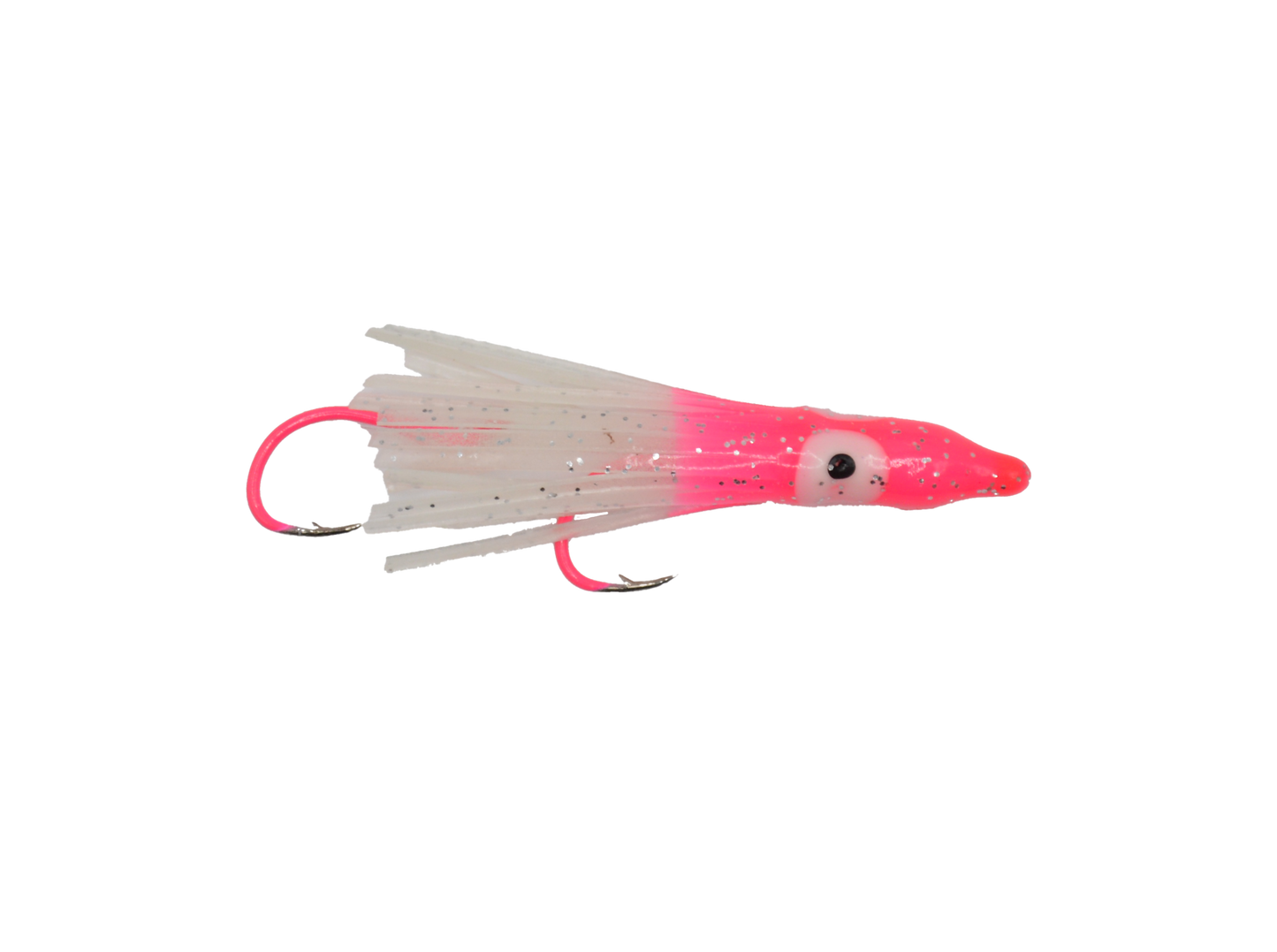 Squid - 2" - Pink Glow Tail