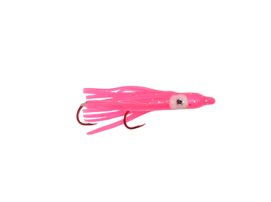 Squid - 2" - Pink Glow