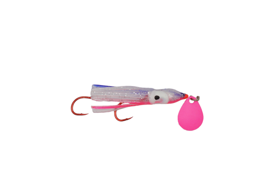 Micro Squid - 1.5" - Merica with Pink Blade