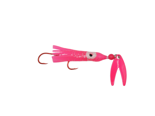 Micro Squid - 1.5" - Pink with Dakota Blade