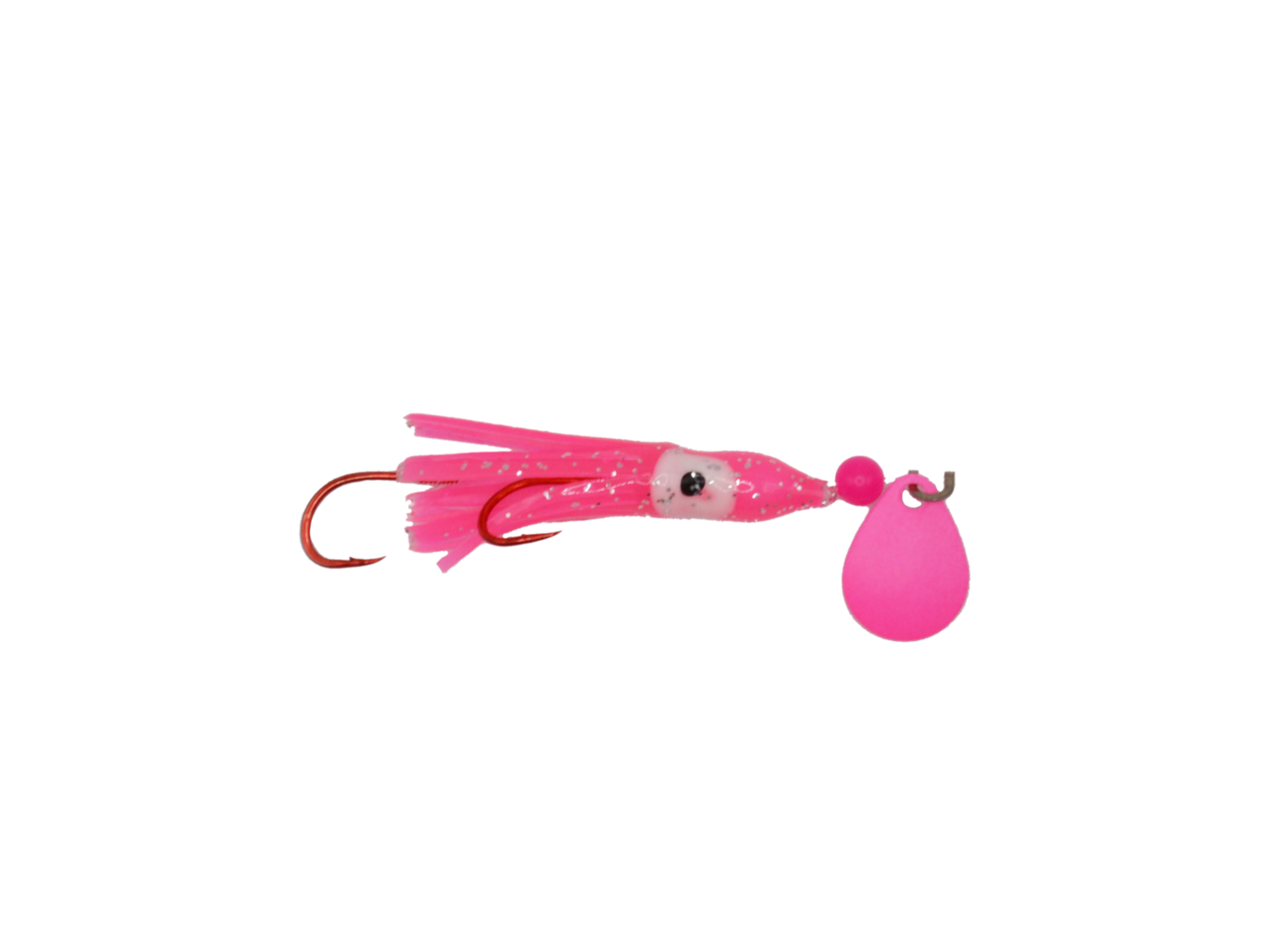 Micro Squid - 1.5" - Pink with Pink Blade