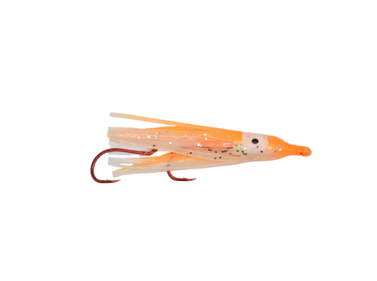 Squid - 2.25" - Light Orange Glow