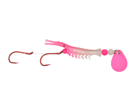 Shrimp - Pink & White