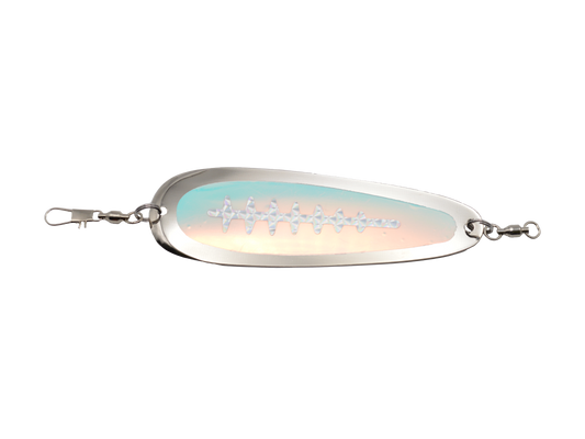 5.5" Dodger - Moon Glow & Silver Ladderback