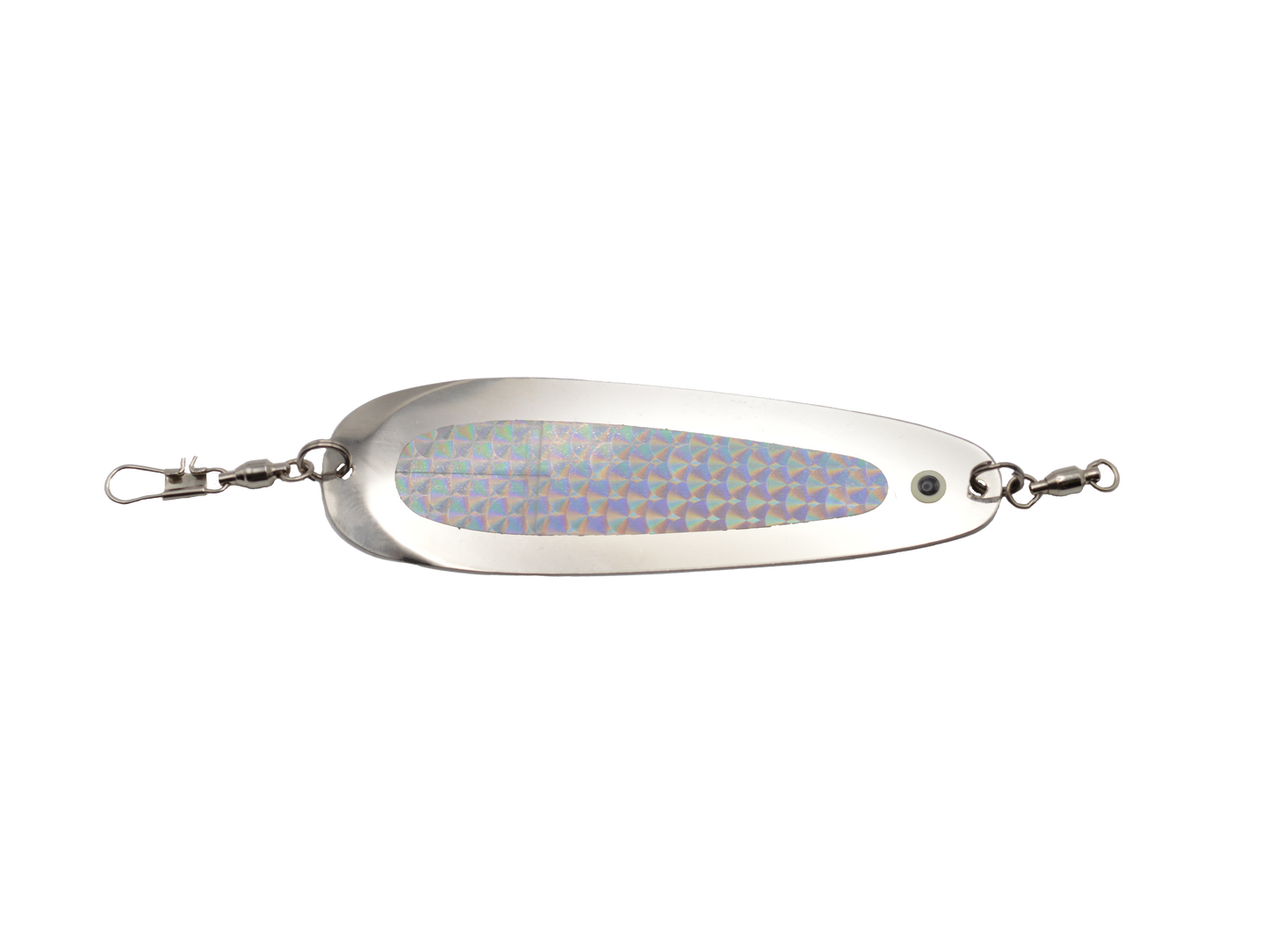 4.5" Dodger - Silver Fish Scale